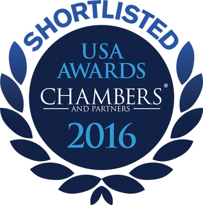 Chambers USA Shortlisted Award 2016