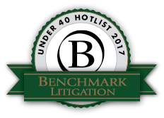 Benchmark Litigation Under 40 Hotlist 2017 