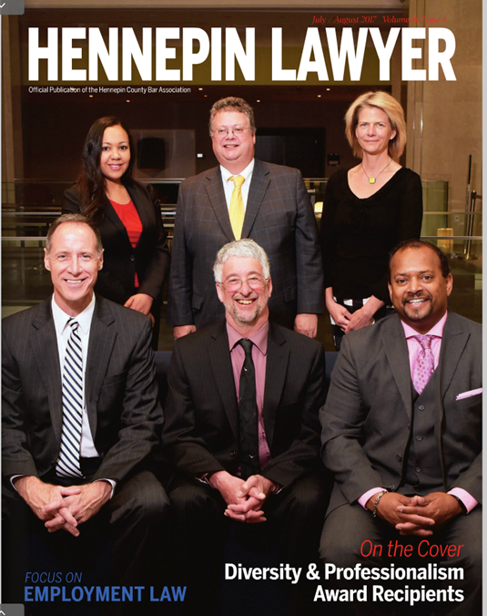 Hennepin Lawyer Magazine - Roshan Rajkumar