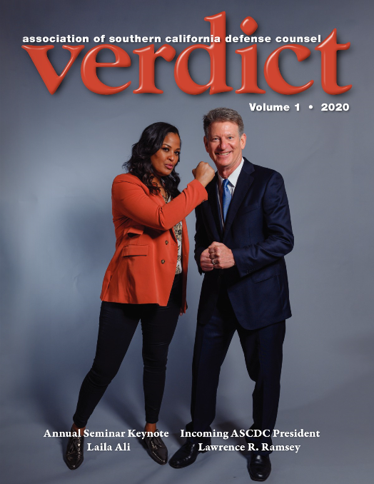 Volume 1 of 2020, Verdict Magazine